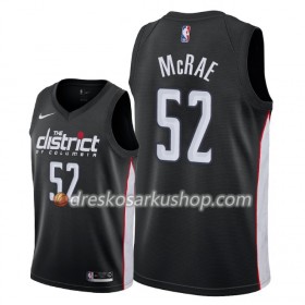 Muški NBA Dres Washington Wizards Jordan McRae 52 Nike 2018-19 City Edition Crna Swingman